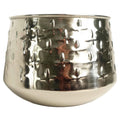 18cm Silver Cross Planter