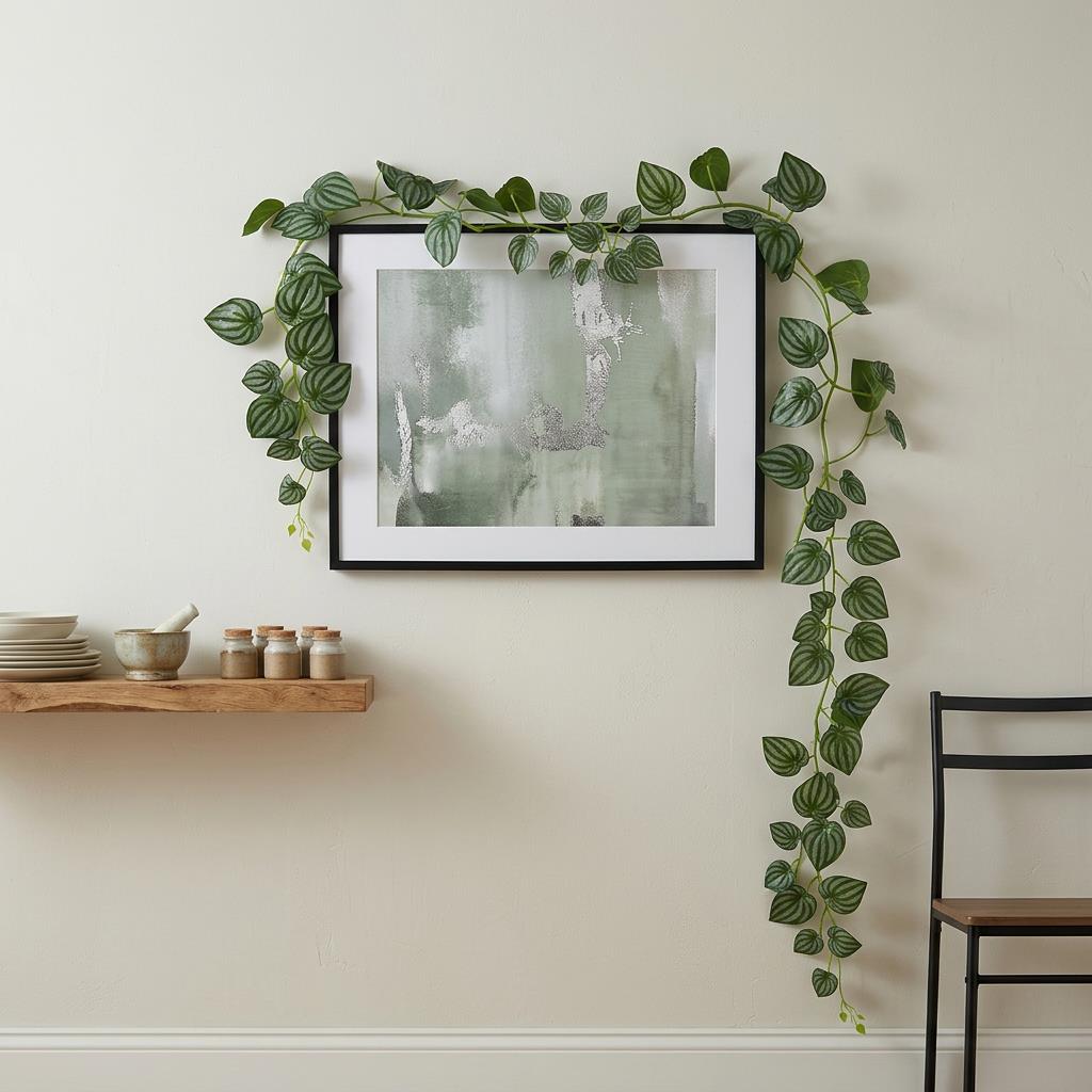 160cm Artificial Watermelon Leaf Garland Hanging Decoration
