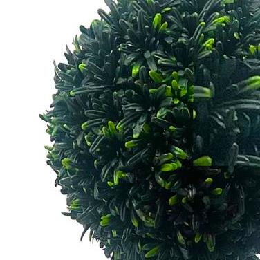 90cm Podocarpus Double Ball Topiary Tree Artificial