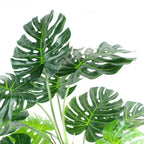 Luxury Monstera Plant Black Pot 150cm Artificial