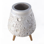 x 40cm Large Lunar White Planter 62cm