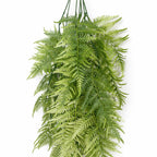 80cm Artificial Trailing Fern Plant Hanging Faux Greenery