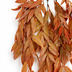 75cm Artificial Trailing Foliage Plant Dusty Orange Hanging Faux