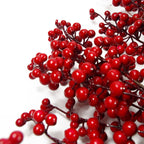 Artificial 60cm Large Luxury Christmas Red Berry Floristry Wreath