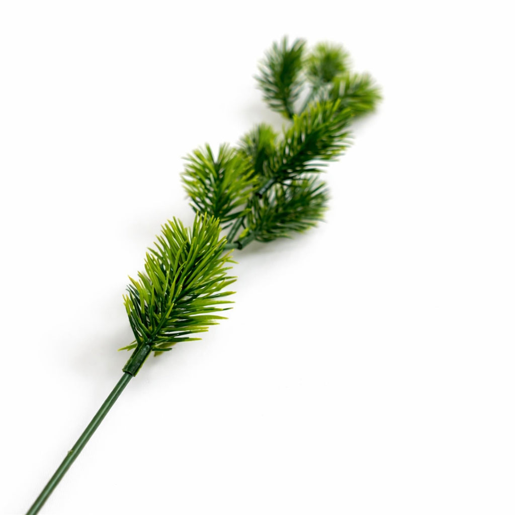 45cm Artificial Pine Cone Spray Stem