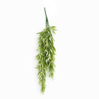80cm Artificial Italian Ruscus Hanging Plant with Foliage Light Green