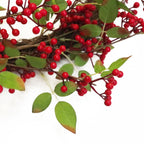 60cm Artificial Large Luxury Christmas Red Berry Floristry Wreath