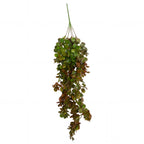 75cm Artificial Trailing Round Leaf Foliage Plant Autumn Green Bronze