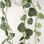 90cm Artificial Potted Hanging Trailing Green Plant String of Hearts