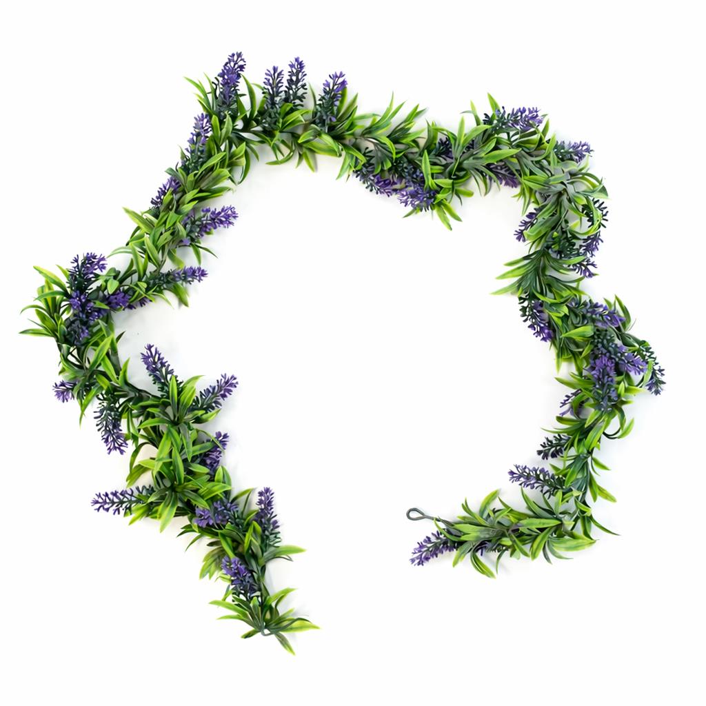 140cm Artificial Lavender Greenery Garland Hanging Decoration
