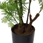Artificial 90cm Natural Moss Base Fern Foliage Plant