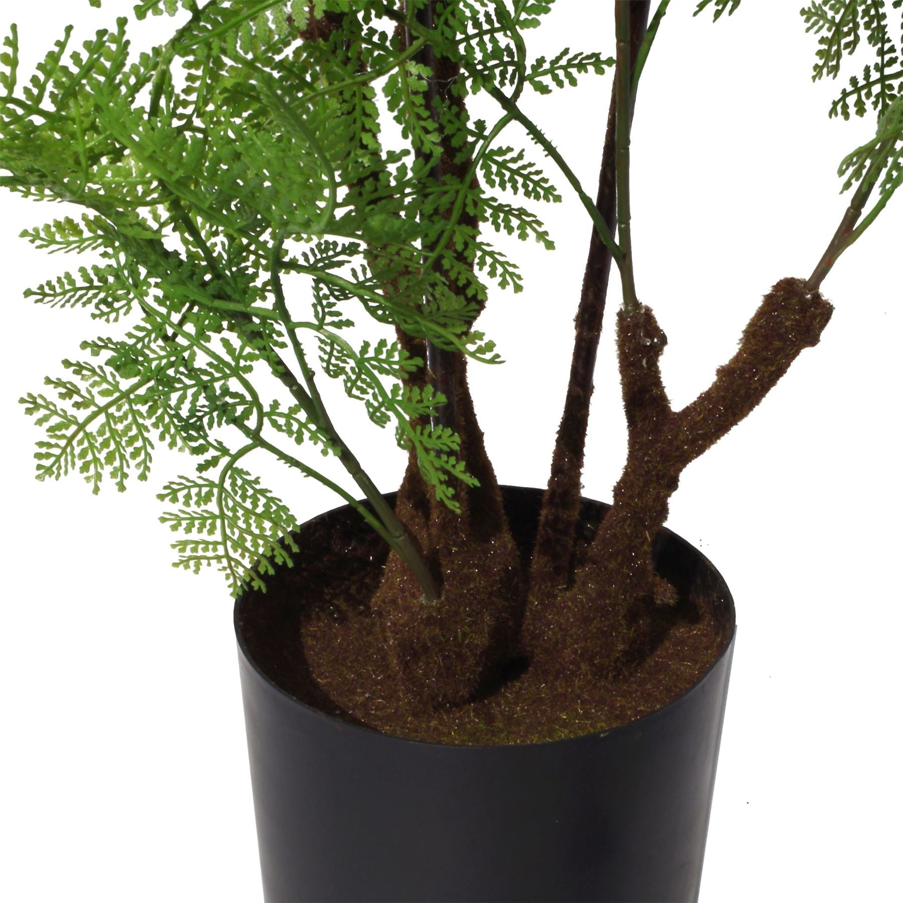Artificial 90cm Natural Moss Base Fern Foliage Plant