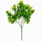 32cm Artificial Leafy Foliage Stem Plant Faux Green Decorative Fillers