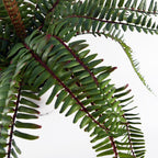40cm Artificial Fern Bush in Decorative Planter