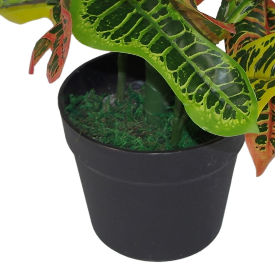 65cm Artificial Codiaeum Multicoloured Bright House Plant