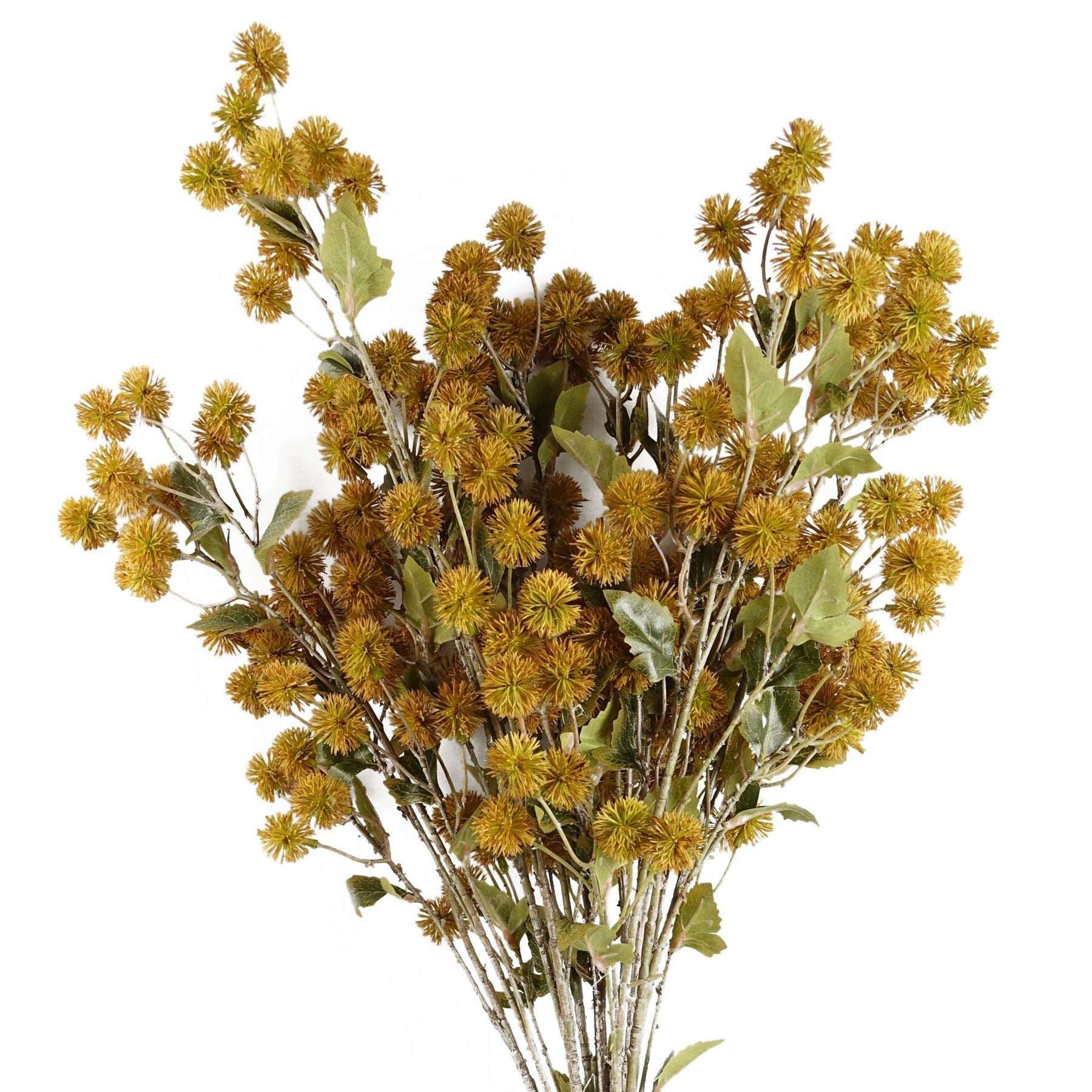 85cm Craspedia Stem Yellow Artificial