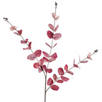 80cm Artificial Pink Eucalyptus Foliage Stem
