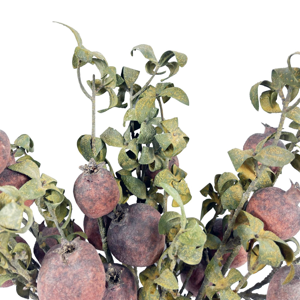 75cm Pomegranate Stem Artificial Red
