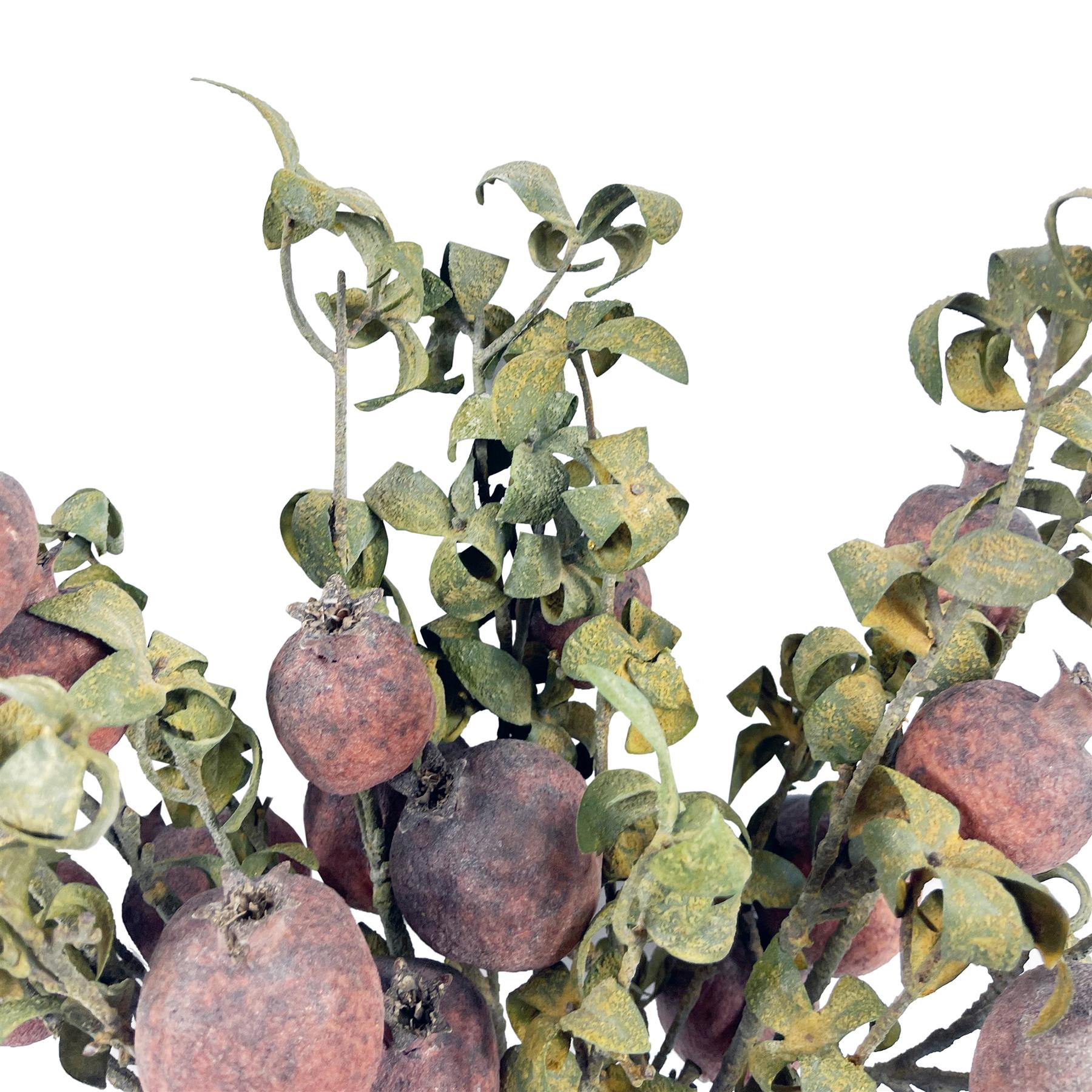 75cm Pomegranate Stem Artificial Red