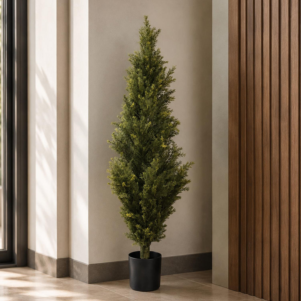 120cm Artificial Natural Look Cedar Cypress Tree