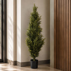 120cm Artificial Natural Look Cedar Cypress Tree