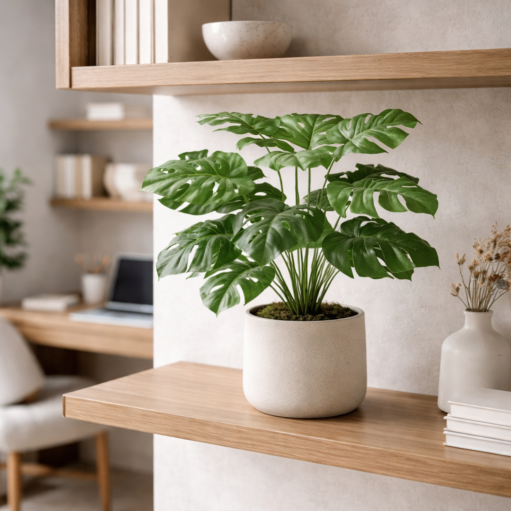 Artificial Monstera Plant 60cm Monstera