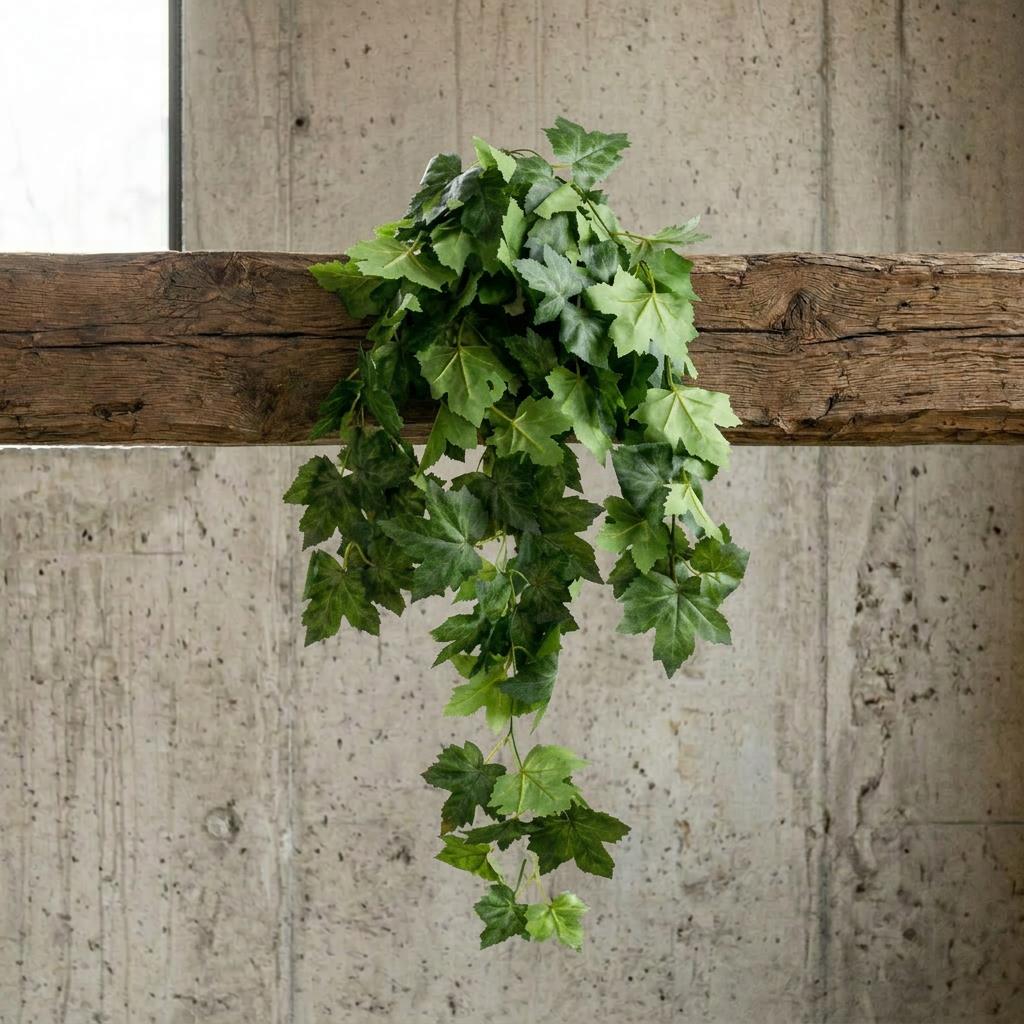 70cm Artificial Trailing Grape Ivy Plant Faux Hanging Foliage Green