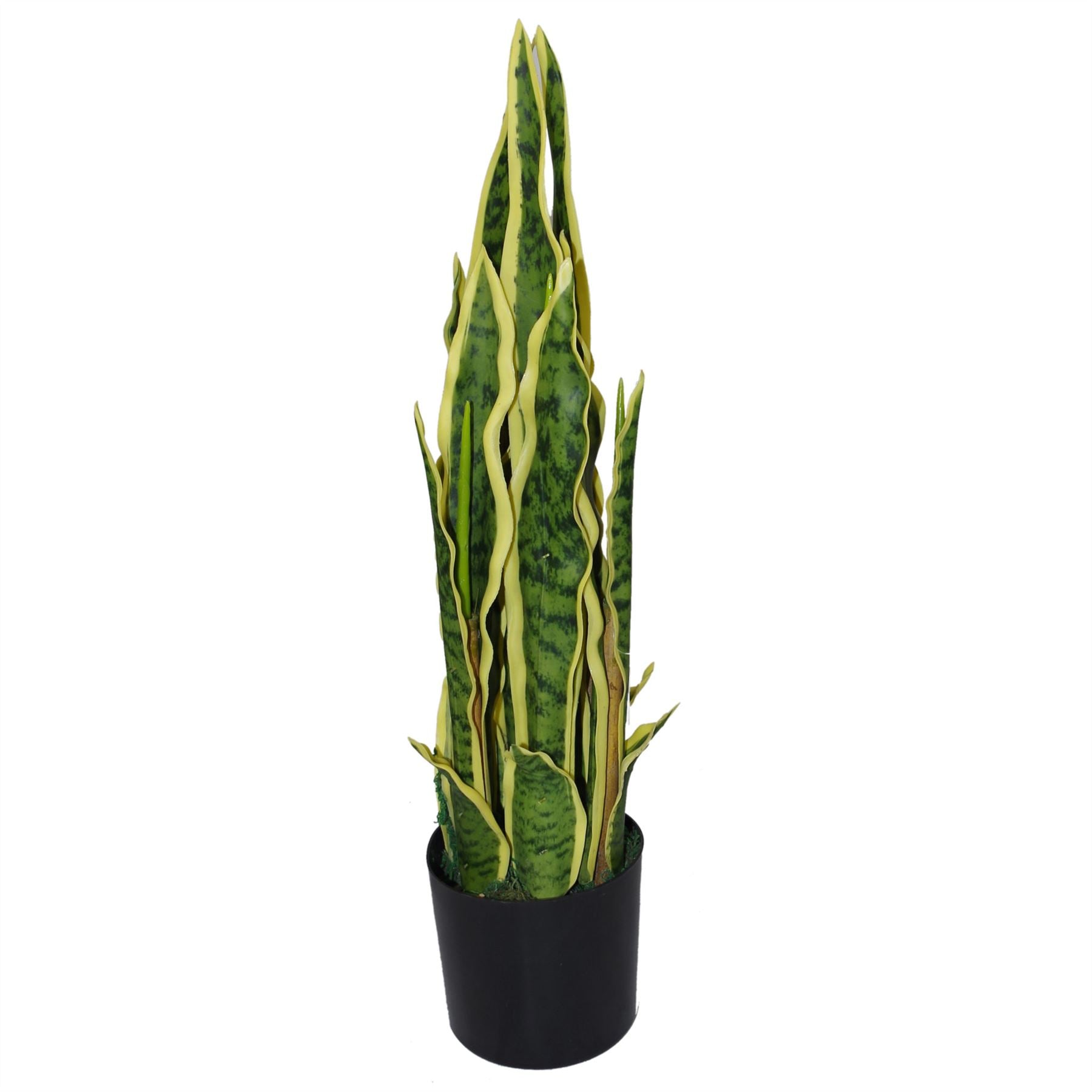 55cm Sansevieria Yellow Green Artificial Indoor Plant