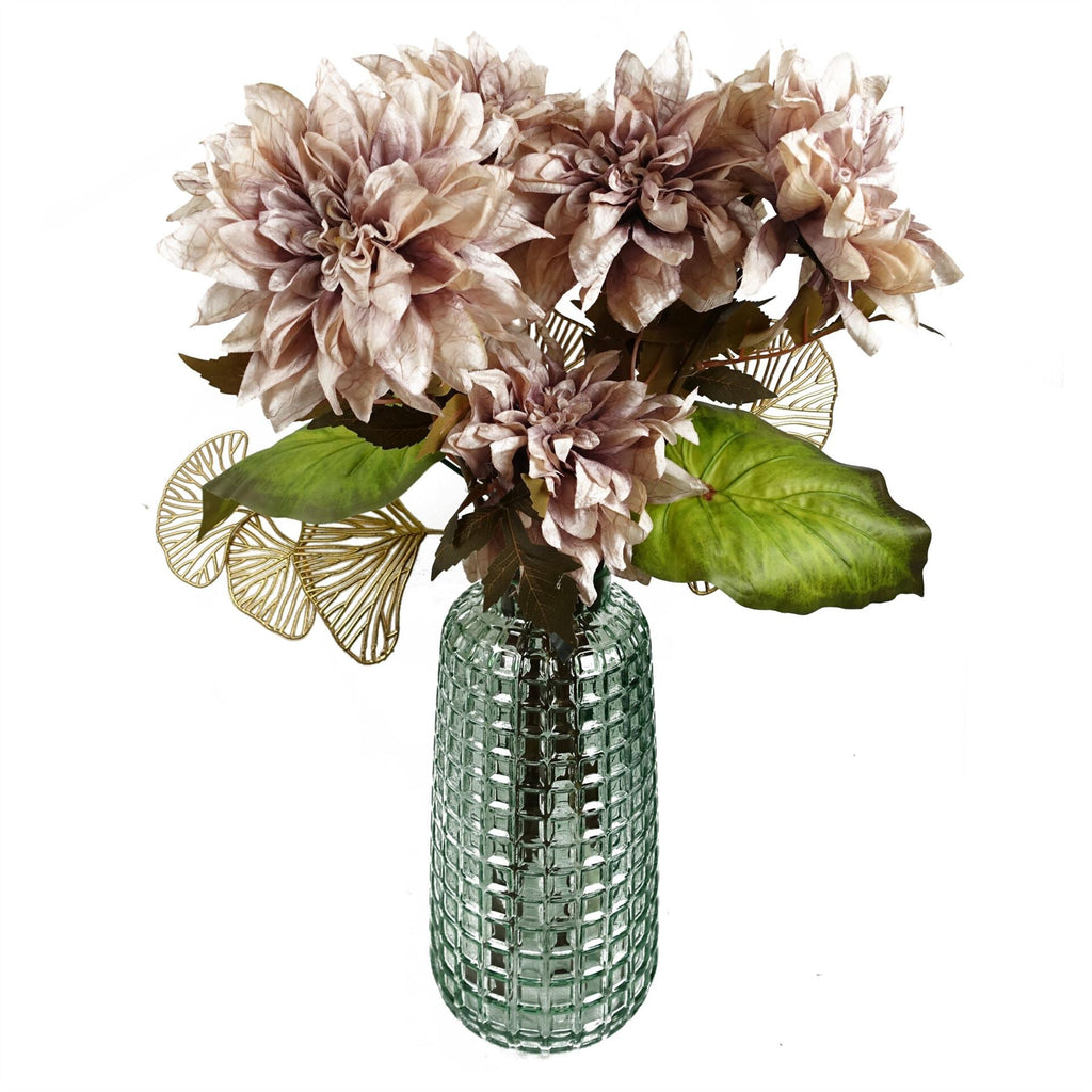 65cm Artificial Golden Leaves Flower Arrangement Decoration