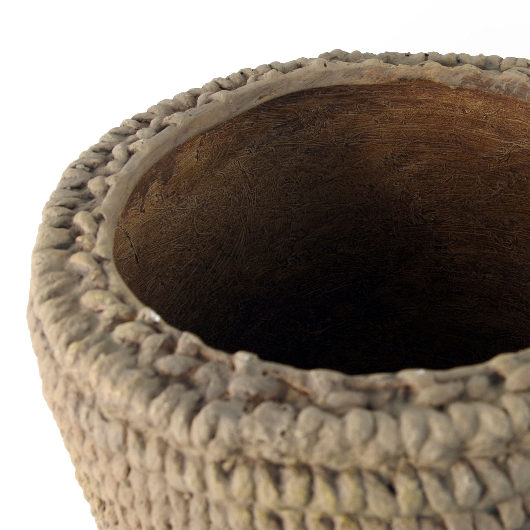 53cm x 32cm Seagrass Style Composite Large Planter
