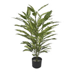80cm Artificial Fire Retardant Aglaonema Bush