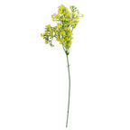 55cm Artificial Gypsophila Yellow Stem
