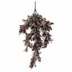 70cm Artificial Trailing Leaf Spray Stem Dusty Purple