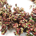 55cm Artificial Hanging Black Berry Wreath