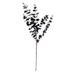 65cm Artificial Orange and Black Flower Arrangement Glass Vase