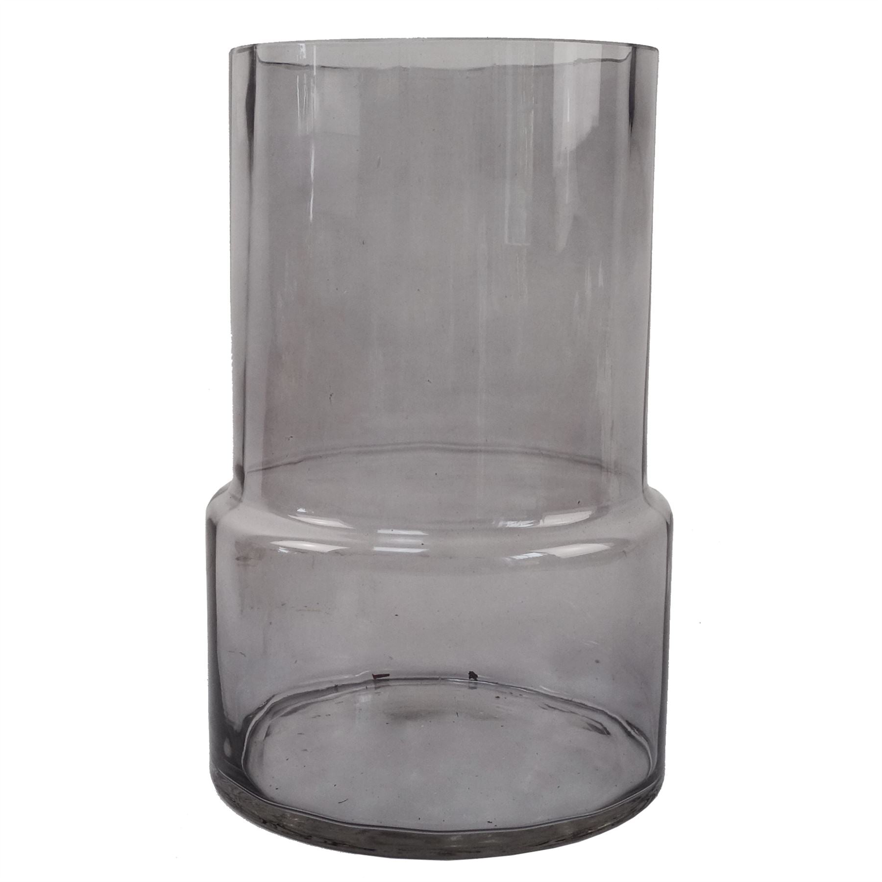 65cm Artificial Mixed Peonies Glass Vase
