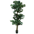 180cm Artificial Fire Retardant Lychee Ball Tree and Natural Trunk