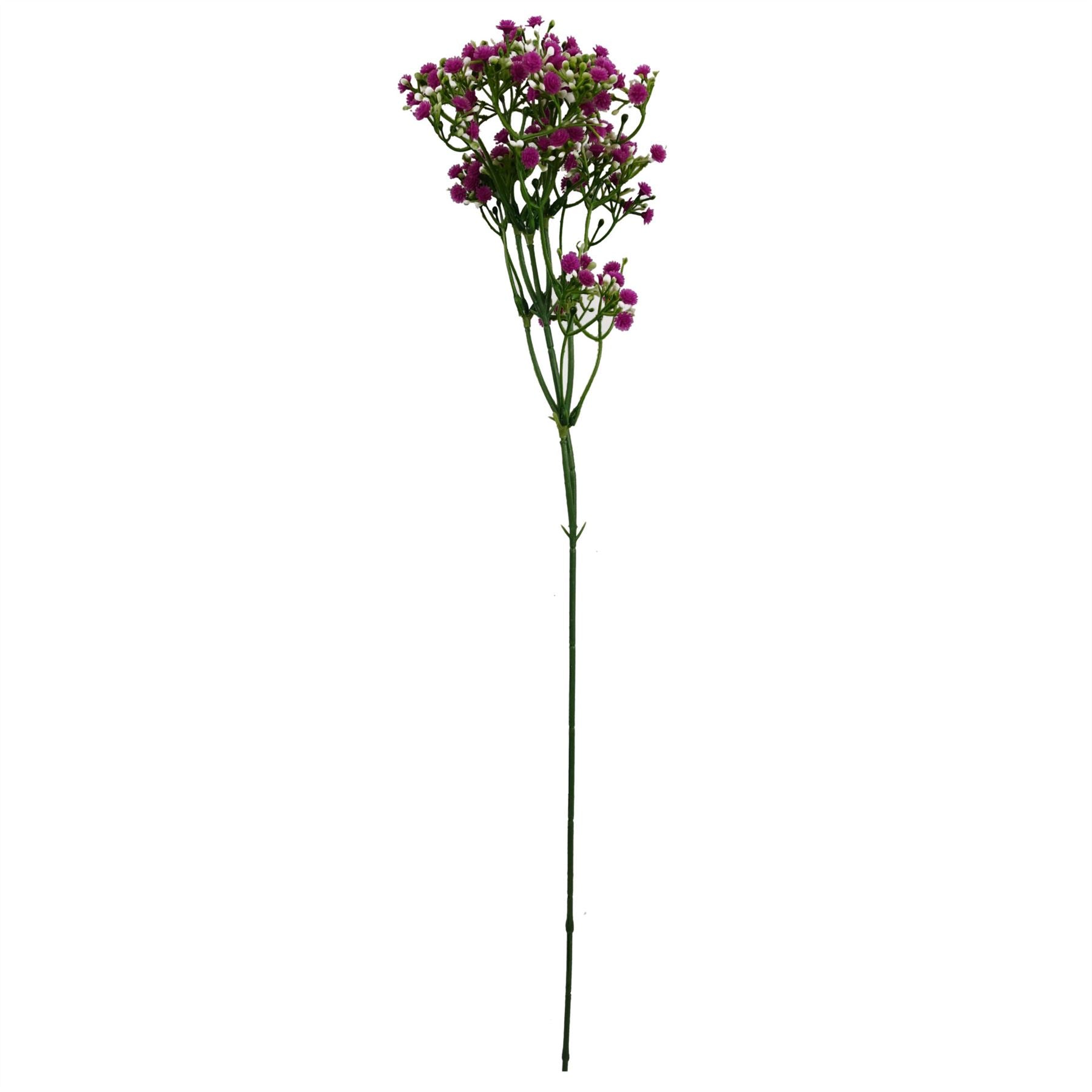 55cm Artificial Gypsophila Pink Stem