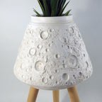x 40cm Large Lunar White Planter 62cm