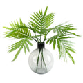 80cm Ball Vase Artificial Tropical Palm Leaves