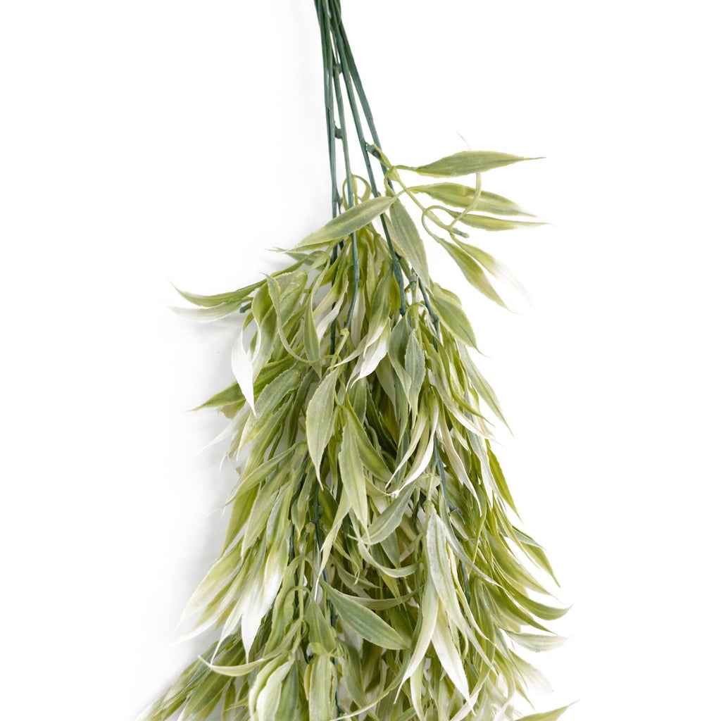 80cm Artificial Italian Ruscus Hanging Plant with Foliage Light Green
