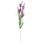 100cm Artificial Pink Blossom White Rose Arrangement Glass Vase