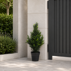 60cm Artificial Cedar Cypress Topiary UV Resistant