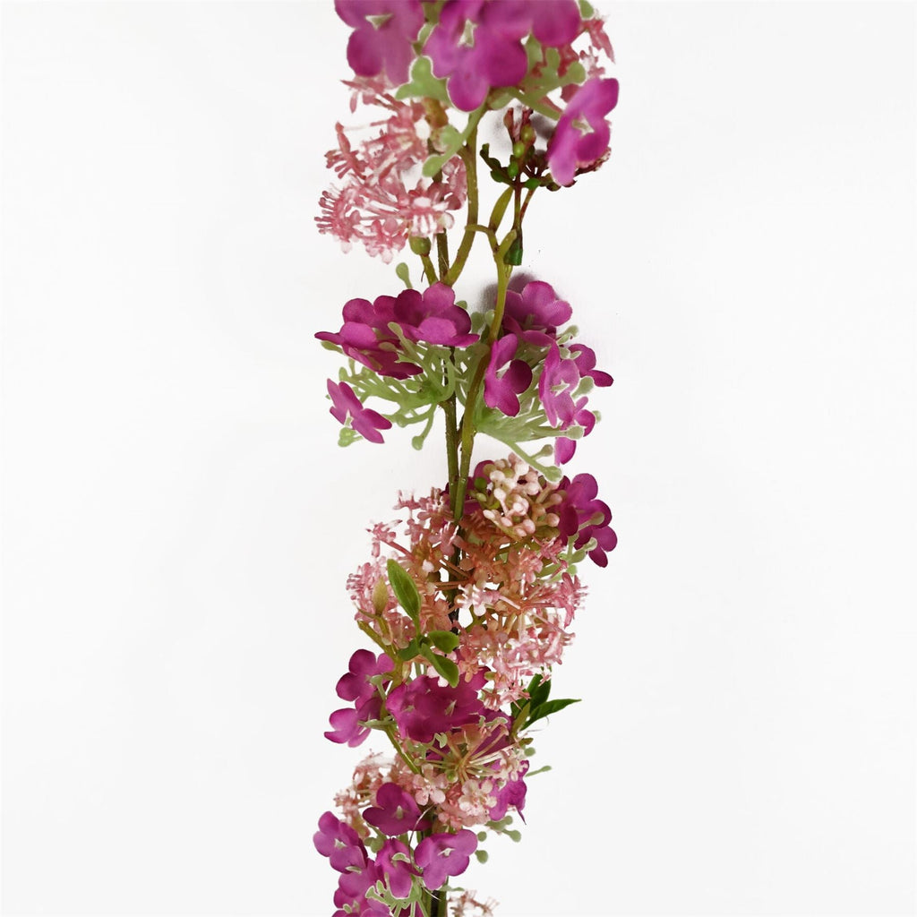 100cm Artificial Pink Blossom Spray Stem
