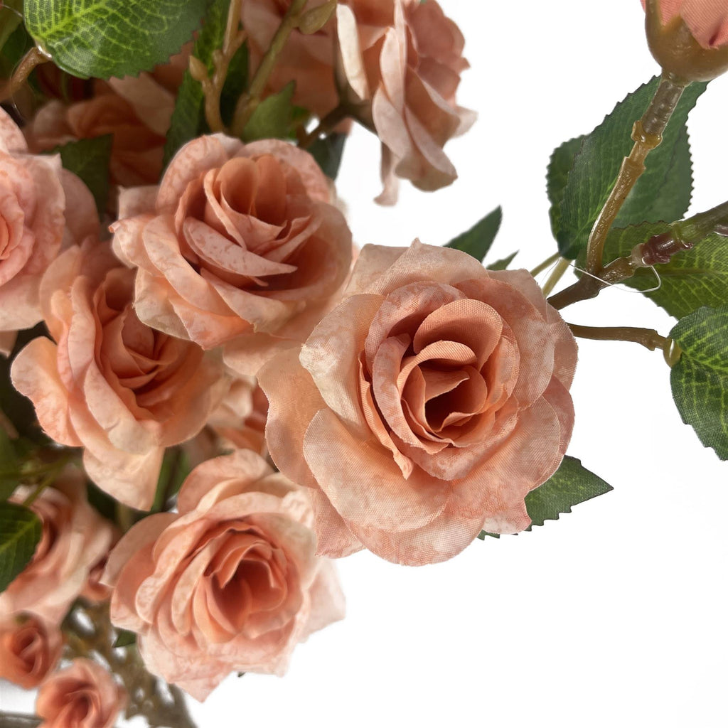 90cm Artificial Pink Rose Stem