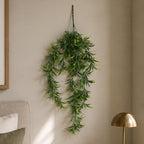 Hanging UV and Fire Resistant Artificial Fronded Thyme Plant 70cm