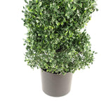 Artificial 120cm UV Resistant Boxwood Tree Spiral Topiary