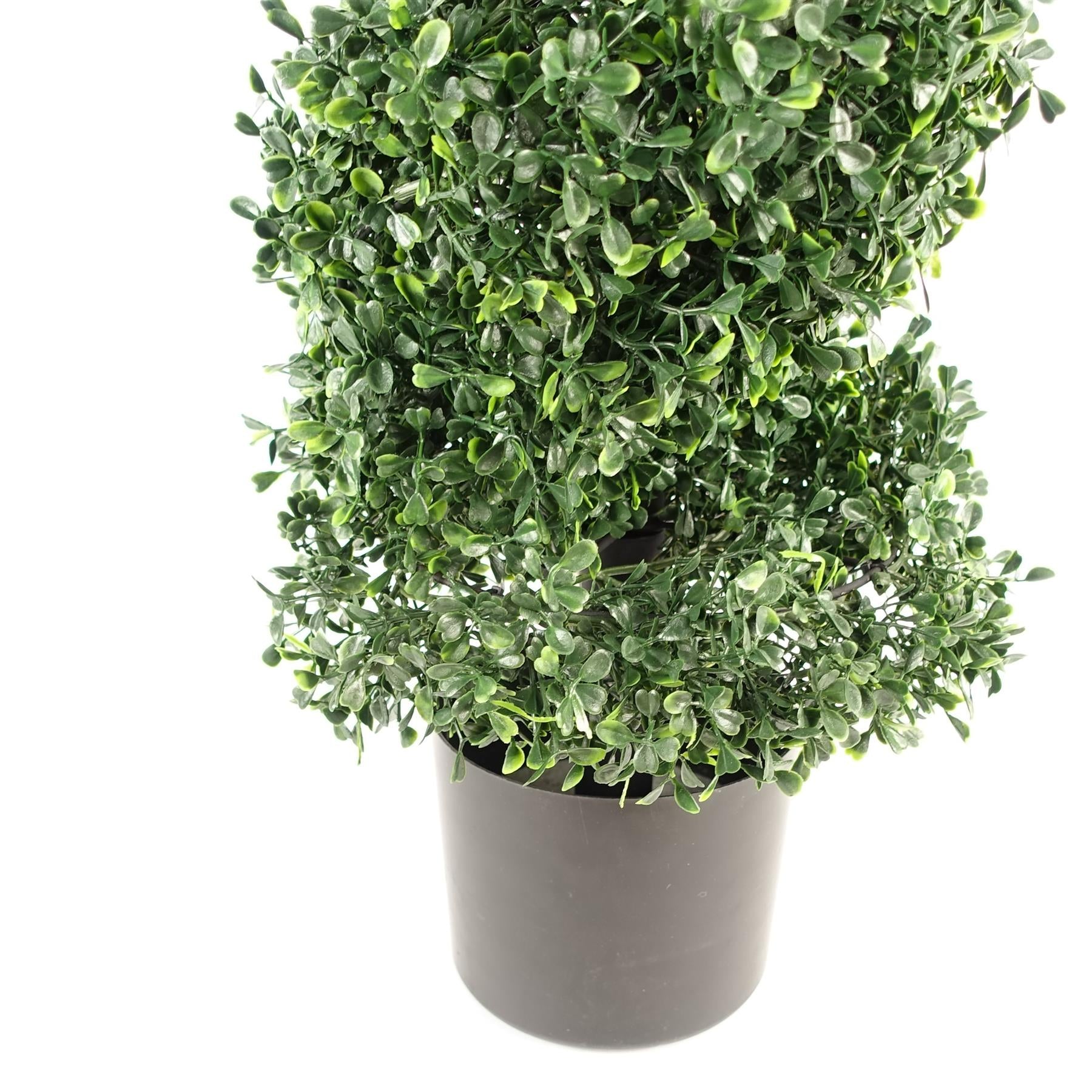 Artificial 120cm UV Resistant Boxwood Tree Spiral Topiary