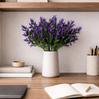 34cm Artificial Lavender Stem Plant Faux Floral Filler