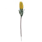 75cm Banksia Menziesii Yellow Flower Stem Artificial